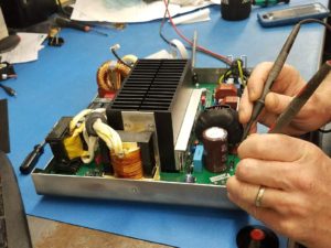 testing and repairing telecom equipment and rectifiers