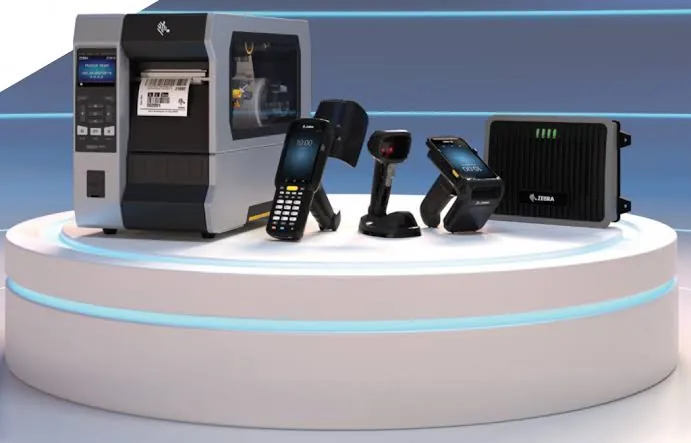 Zebra barcode scanners, mobile computers and thermal label printers on the ATS repair bench