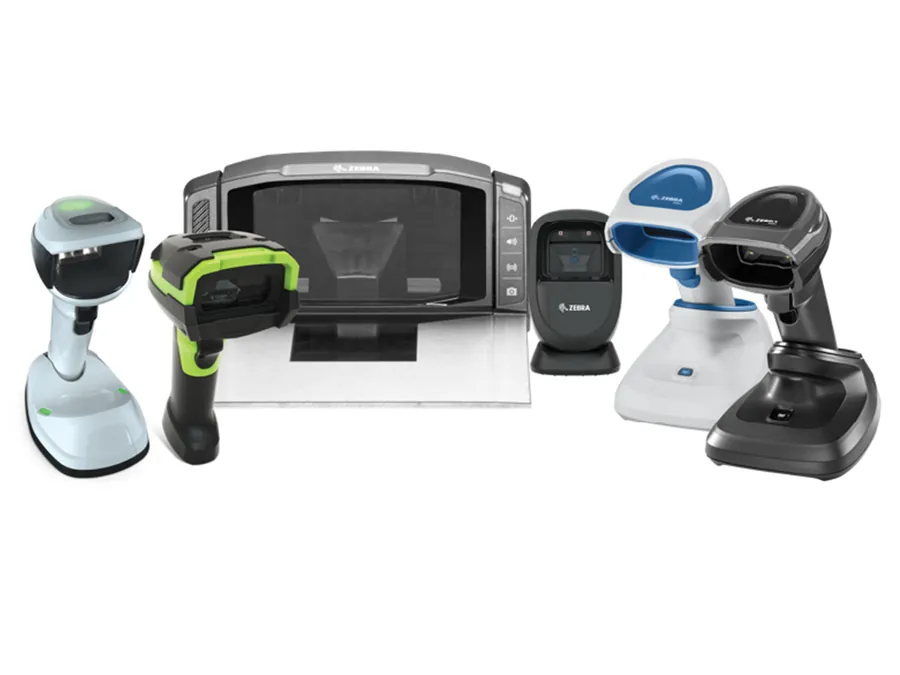 Zebra handheld and wearable barcode scanners repaired by ATS